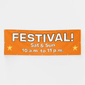 Custom Festival Banner (Horizontal)