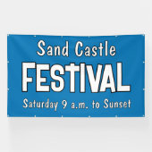 Custom Festival Banner (Horizontal)