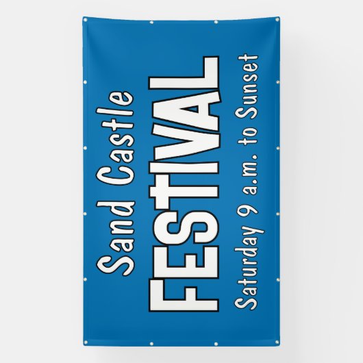 Custom Festival Banner (Vertikal)