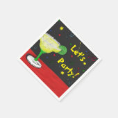 Custom Festival Margarita Serviette (Ecke)