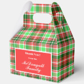 Custom Festivals Red Green Weihnachtsfeiertag Weiß Geschenkschachtel (Vorderseite)