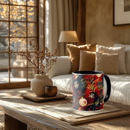 Custom Festive Boho Chic Tasse - Personalisierter