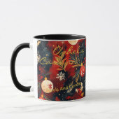 Custom Festive Boho Chic Tasse - Personalisierter  (Links)