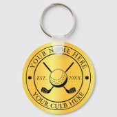 Custom Feuring Club Emblem Metal Circle Schlüssela Schlüsselanhänger (Vorderseite)