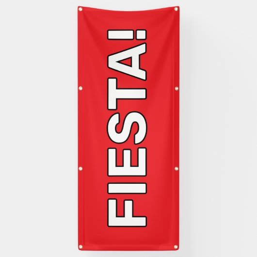 Custom Fiesta! Banner (Vertikal)