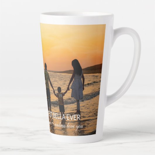 Custom Filmstrip Frames Photo Collage with Text Milchtasse (Rechts)