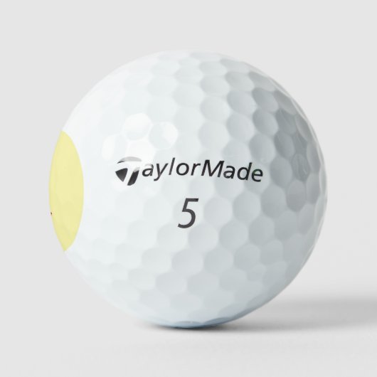 Custom 'Fine me Now'! Taylor Made TP5, 12 Pack Golfball (Logo)