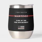 Custom Firefighter Thin Red Line Fire Department (Links)