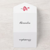 Custom First Date Proposal Tear Off All In One Einladung (Außenbereich)