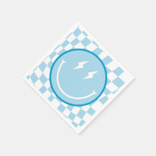 Custom First Geburtstag Eins Cooler Typ Napkin Serviette