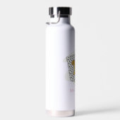 Custom First Grade Lehrer White Notebook School Trinkflasche (Rechts)