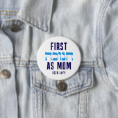 Custom First HANUKKAH als MAMA Match Button (Beispiel)