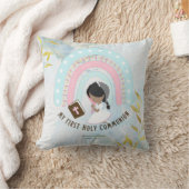 Custom First Heilige Kommune Niedlich Black Hair G Kissen (Decke)