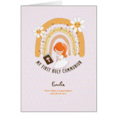 Custom First Heilige Kommune Niedlich Red Hair Gir (Vorne)