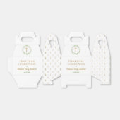 Custom First heilige Kommunion Gold Cross Kranz Geschenkschachtel (Ungefaltet)