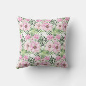 Custom First Heilige Kommunion Niedlich Brown Hair Kissen (Rückseite)