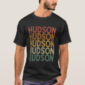 Custom First Name Hudson T-Shirt (Vorderseite)
