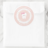 Custom First Tooth Baby Meilenstein Sticker (Tasche)