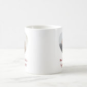 Custom First Valentine's Day Together Foto Kaffeetasse (Mittel)