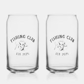 Custom Fishing Club Dosenglas (Vorderseite)
