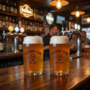 Custom Fishing Club Dosenglas