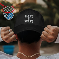 Custom Fishing Gift Bait Wait Design for Anglers