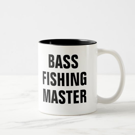 Custom Fishing Zweifarbige Tasse (Rechts)
