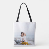 Custom Five Photo Personalized Double Sided  Tasche (Rückseite)