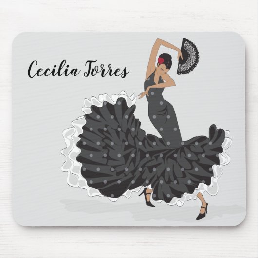 Custom Flamenco Mouse Pad Mousepad (Vorne)