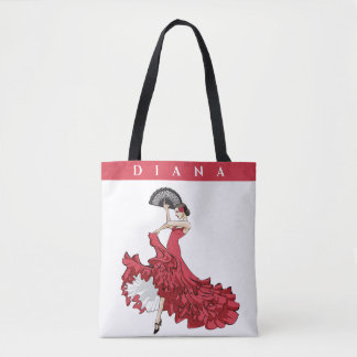 Custom Flamenco Shopping Tasche
