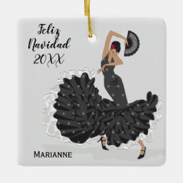 Custom Flamenco Weihnachtsschmuck