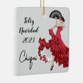 Custom Flamenco Weihnachtsschmuck (Rechts)