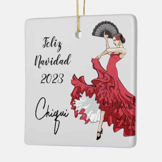 Custom Flamenco Weihnachtsschmuck (Links)