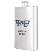 Custom-Flask finnischen Shades Flachmann (Links)