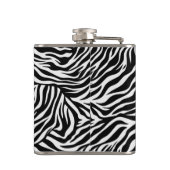Custom Flask Zebra Print Flachmann (Rückseite)