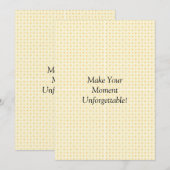 Custom Flat Announccard Ankündigung (Vorne/Hinten)