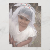 Custom Flat Announccard Ankündigung (Vorne/Hinten)