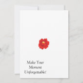 Custom Flat Announccard Ankündigung (Rückseite)