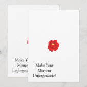 Custom Flat Announccard Ankündigung (Vorne/Hinten)