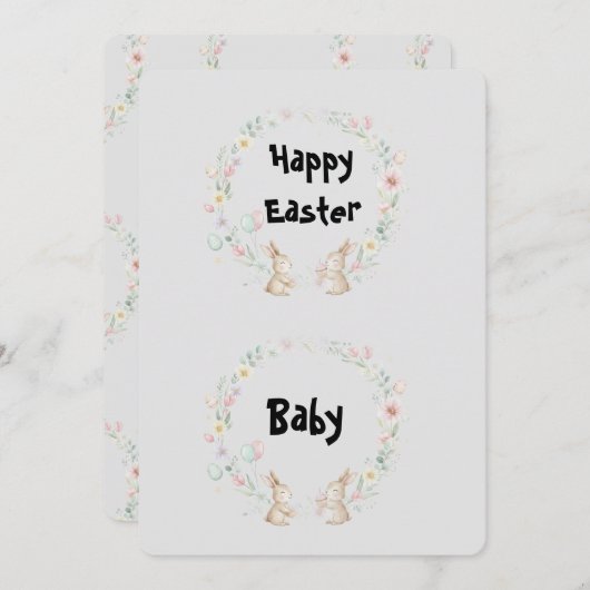 Custom Flat Photo Greeting Cards Einladung (Vorne/Hinten)