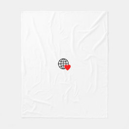 Custom Fleece Blankes | Foto, Logo und Name