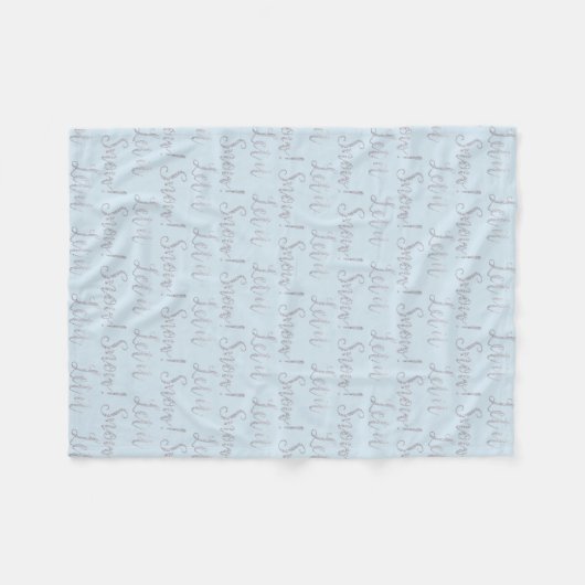 Custom Fleece Blanket, Small (Vorderseite (Horizontal))