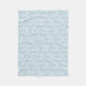 Custom Fleece Blanket, Small (Vorderseite)