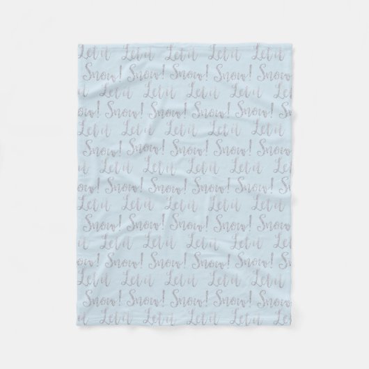 Custom Fleece Blanket, Small (Vorderseite)