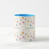 Custom Floating Cakes & Fireworks – Birthday Tasse (Zentrum)