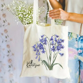 Custom Floral Bag, Geburtstagsgeschenk für Frauen  Tragetasche