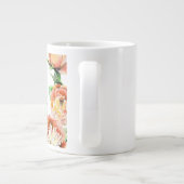 Custom Floral Bridesmaid Tasse (Rückseite)