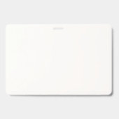 Custom Floral Business  Ausweis (Rückseite)