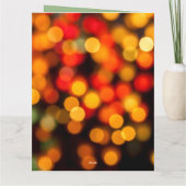 Custom Floral Celtic Weihnachten Knot Peace Sign Karte (Rückseite)