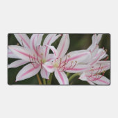 Custom Floral Desk Mat Schreibtischunterlage (Vorderseite)